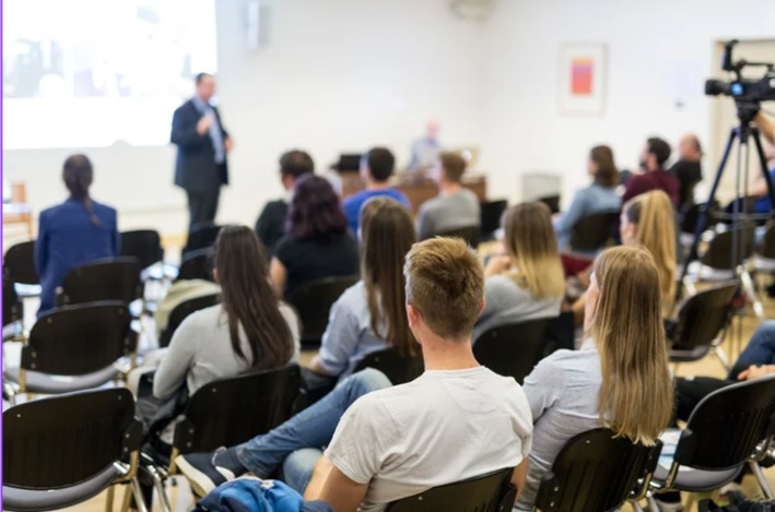 Profissional meditando